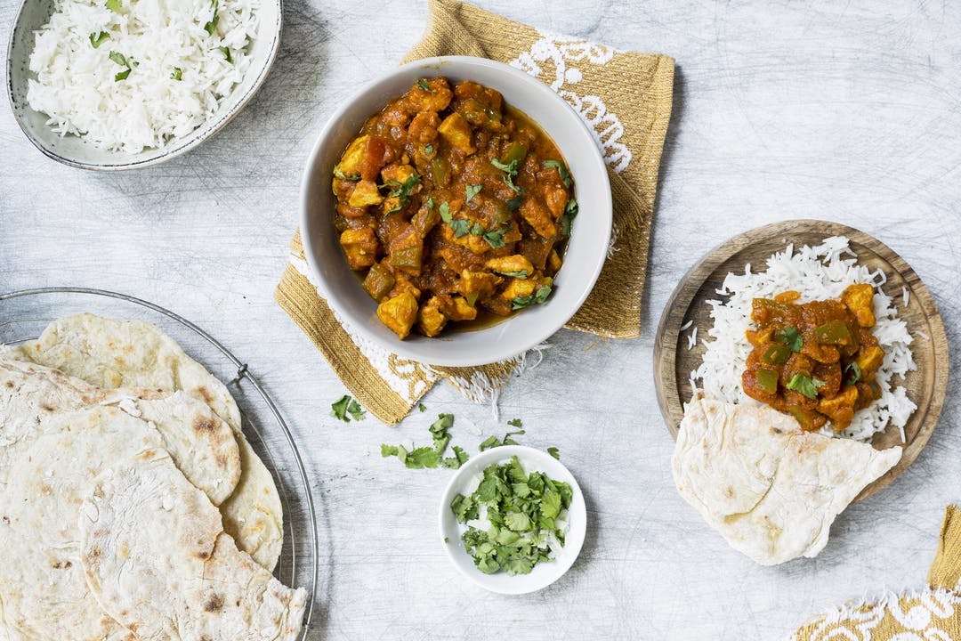 Curry mit Chapati-Brot | Foodist