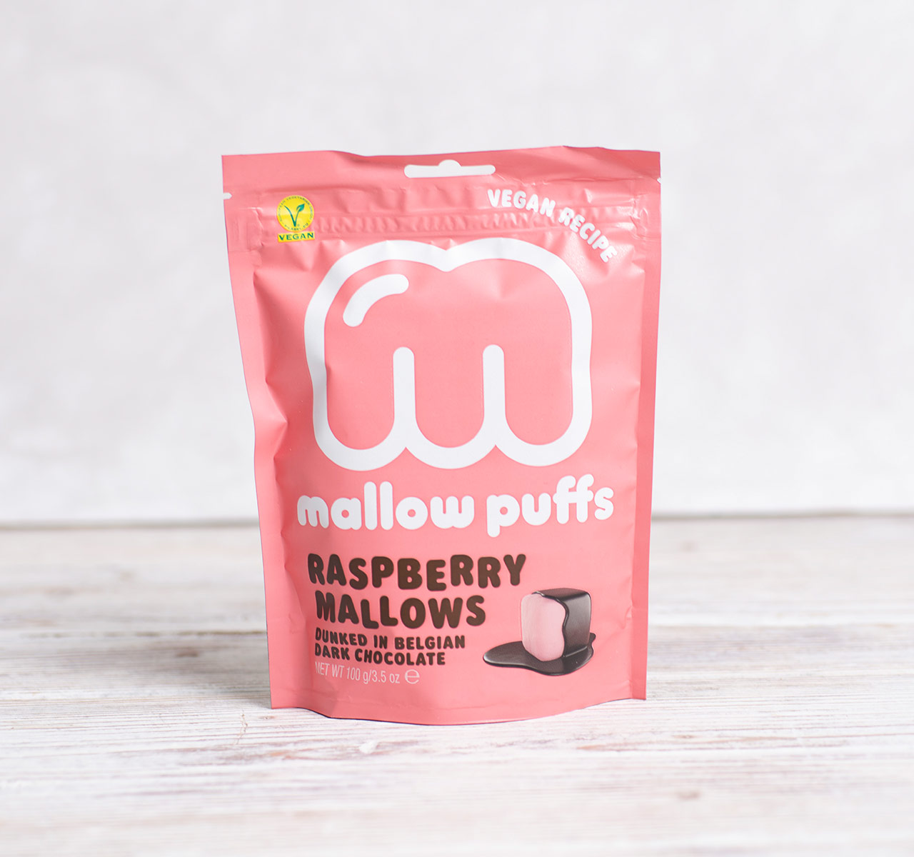 Vegane Marshmallow Himbeere Von Mallow Puffs Kaufen Foodist